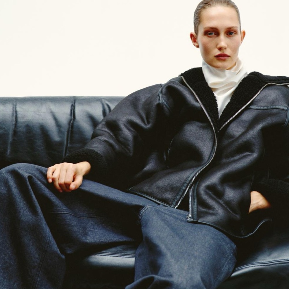 Zara Double Face Coat Zw Collection - image 4